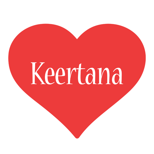 Keertana love logo