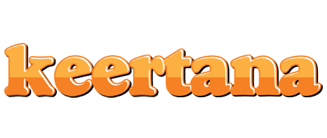 Keertana orange logo