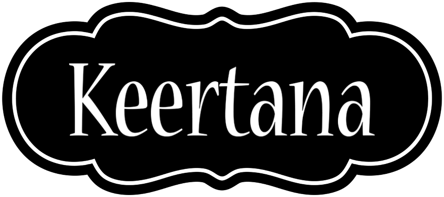 Keertana welcome logo