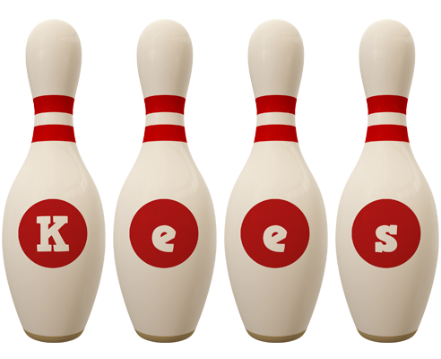 Kees bowling-pin logo