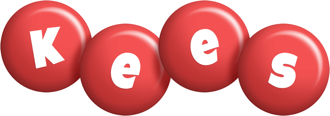 Kees candy-red logo