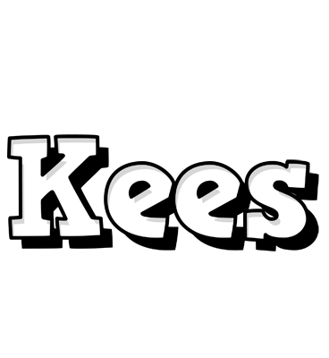 Kees snowing logo