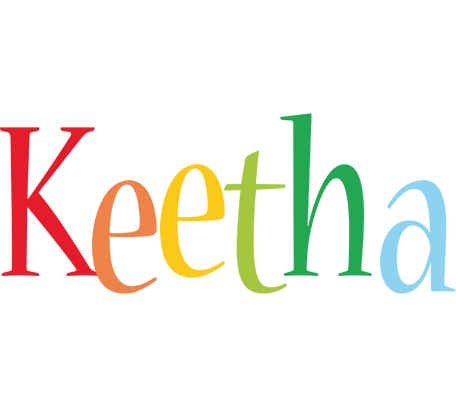 Keetha birthday logo