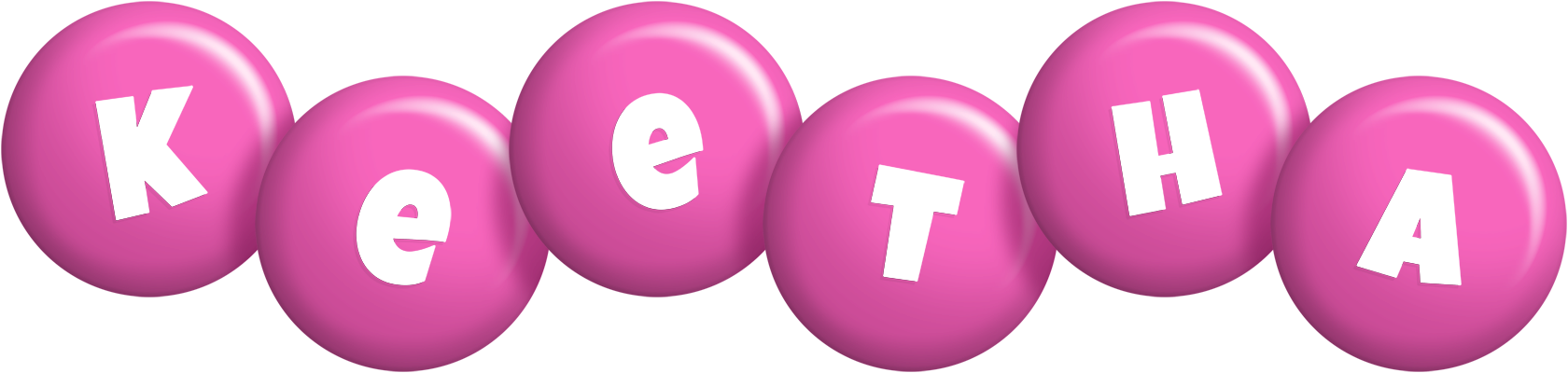 Keetha candy-pink logo