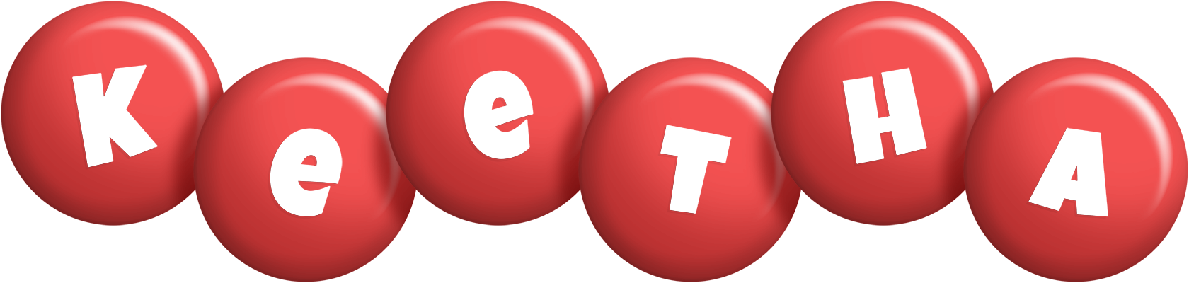 Keetha candy-red logo
