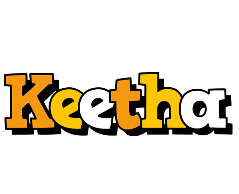 Keetha cartoon logo