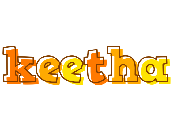 Keetha desert logo