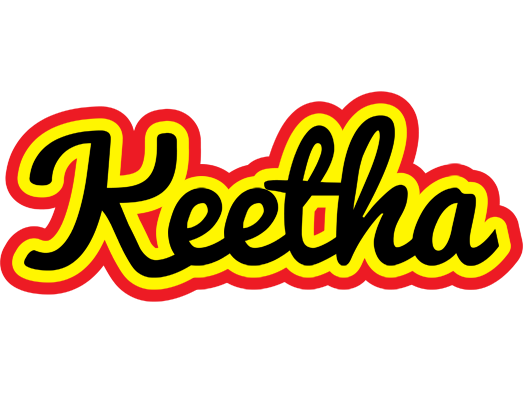 Keetha flaming logo