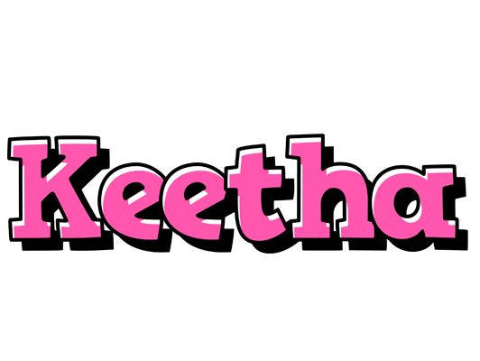 Keetha girlish logo