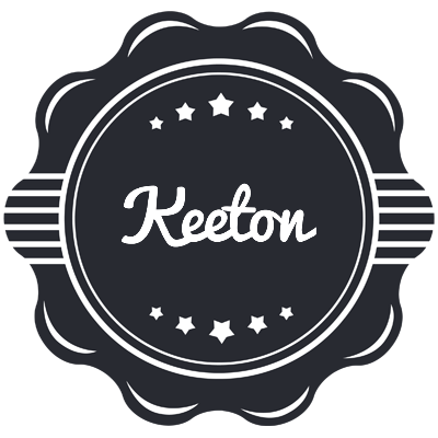 Keeton badge logo