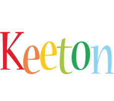 Keeton birthday logo