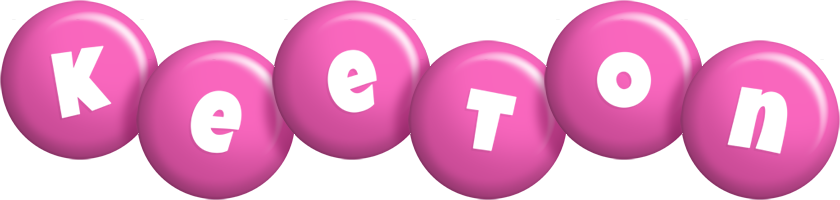 Keeton candy-pink logo