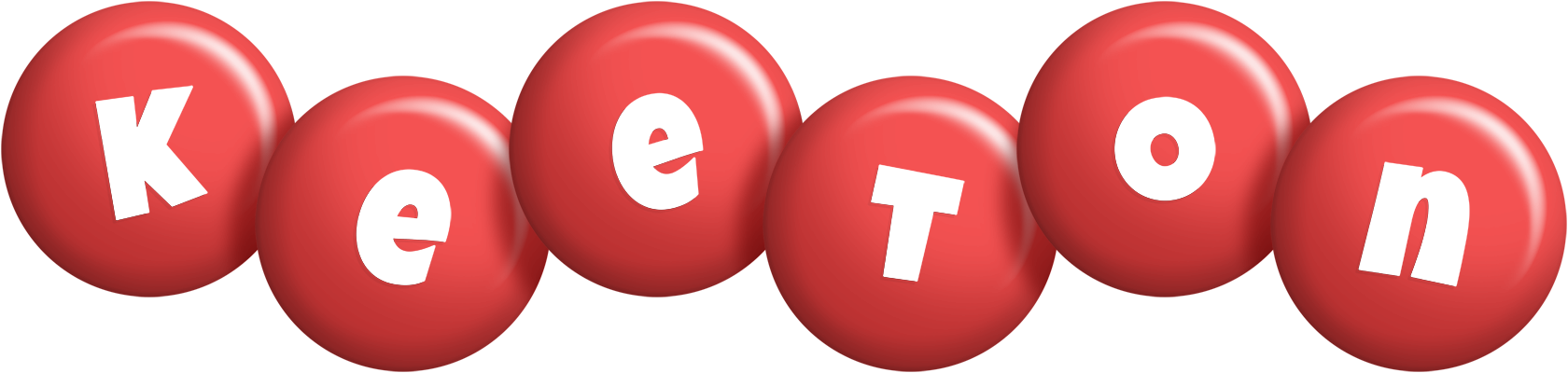 Keeton candy-red logo