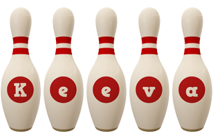 Keeva bowling-pin logo