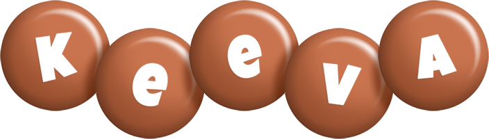 Keeva candy-brown logo