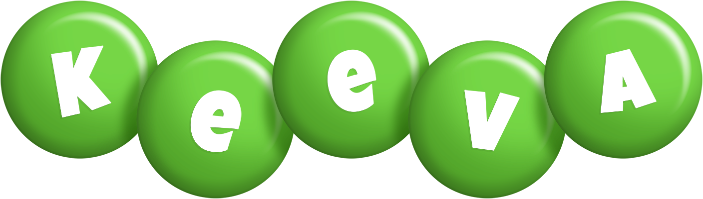 Keeva candy-green logo
