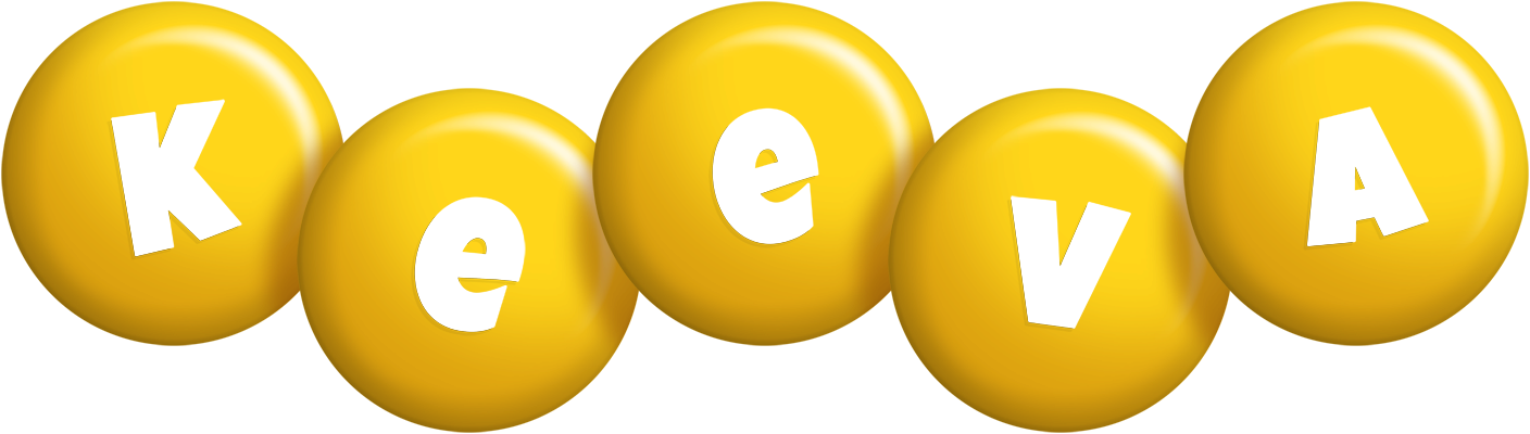 Keeva candy-yellow logo