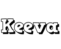 Keeva snowing logo