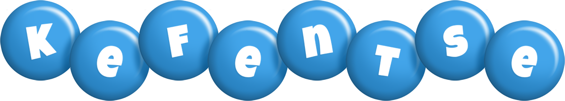 Kefentse candy-blue logo