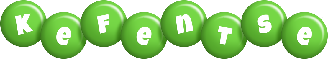 Kefentse candy-green logo