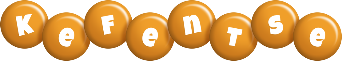 Kefentse candy-orange logo