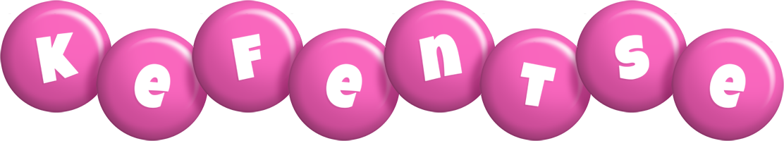 Kefentse candy-pink logo