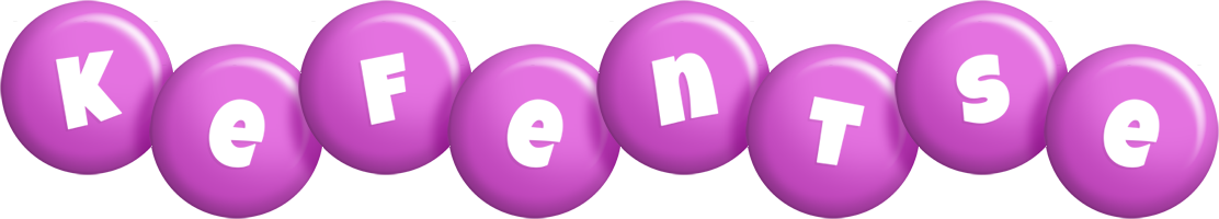 Kefentse candy-purple logo