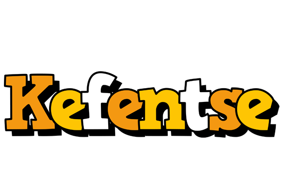 Kefentse cartoon logo