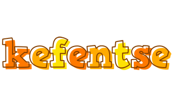 Kefentse desert logo