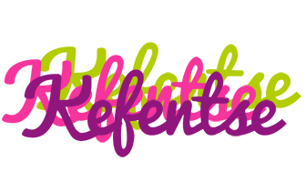 Kefentse flowers logo