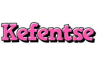 Kefentse girlish logo