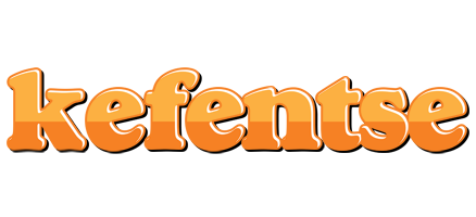 Kefentse orange logo