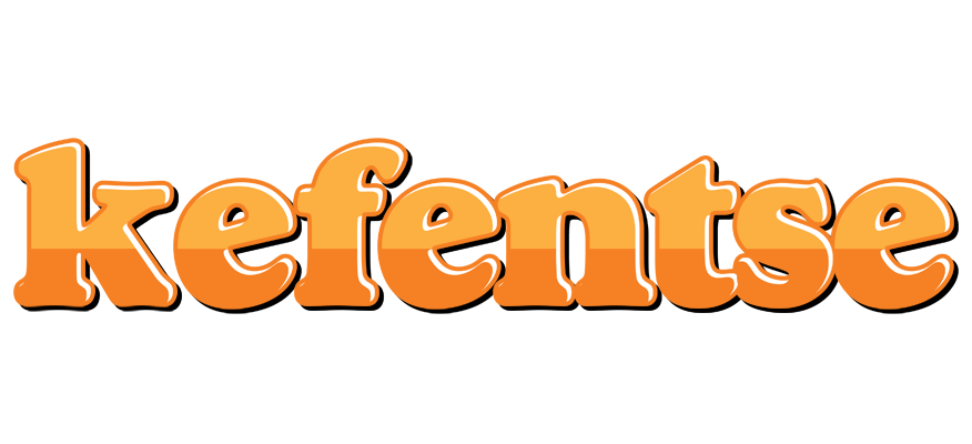 Kefentse orange logo