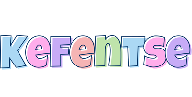 Kefentse pastel logo