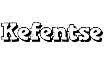 Kefentse snowing logo