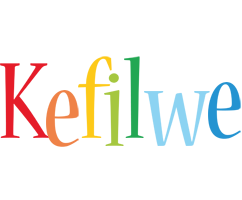 Kefilwe birthday logo