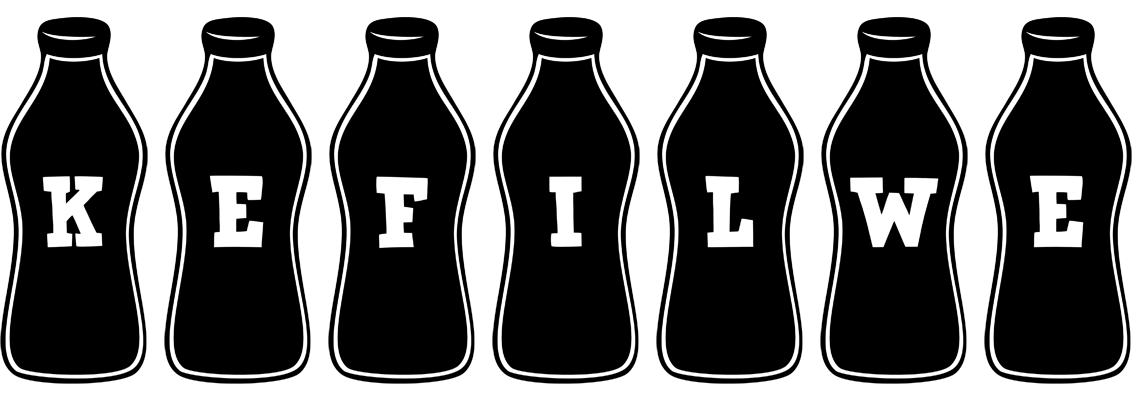 Kefilwe bottle logo