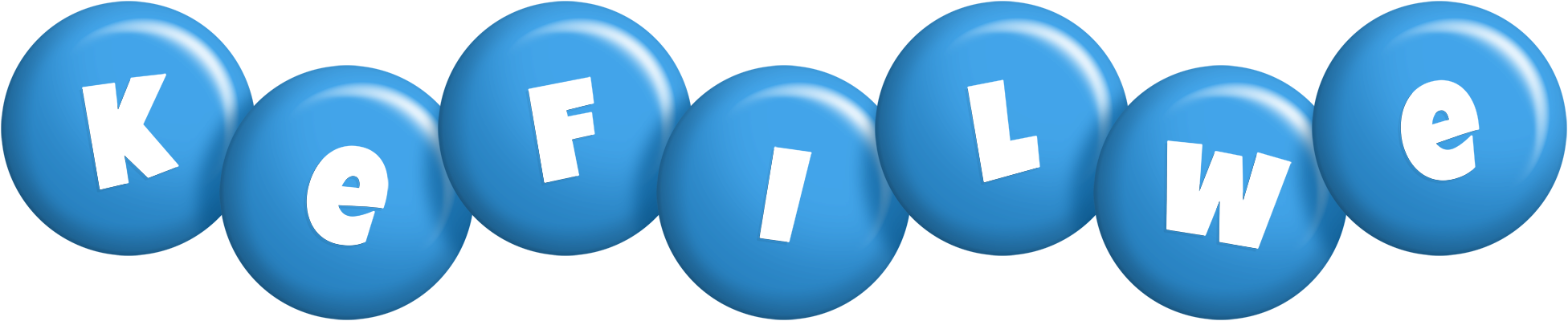 Kefilwe candy-blue logo