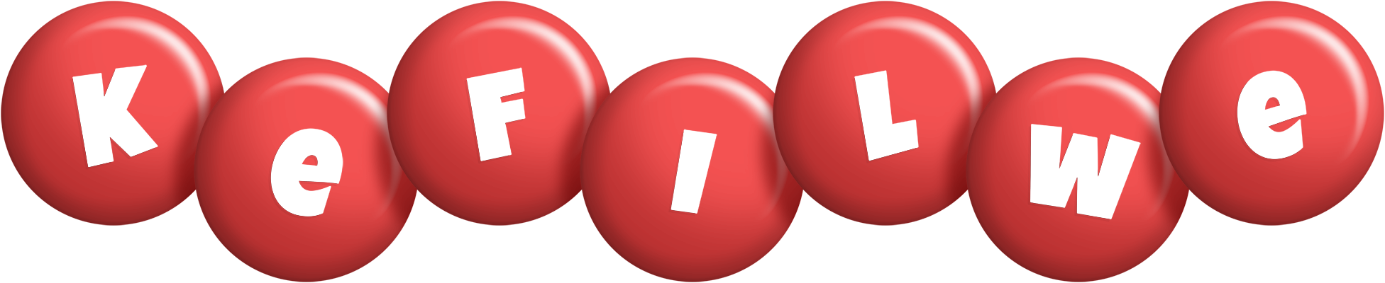 Kefilwe candy-red logo
