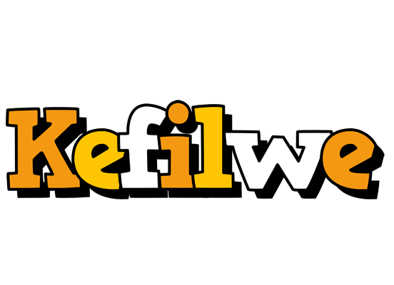 Kefilwe cartoon logo