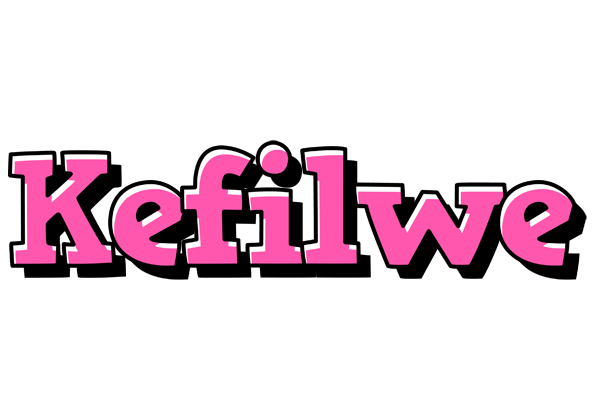 Kefilwe girlish logo