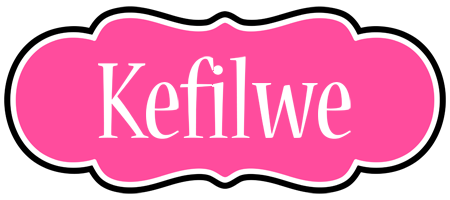 Kefilwe invitation logo