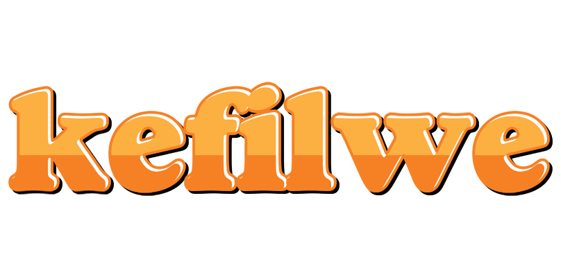 Kefilwe orange logo