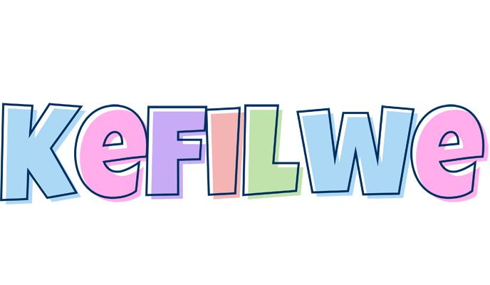Kefilwe pastel logo