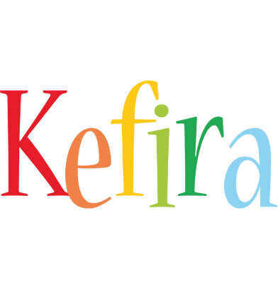 Kefira birthday logo