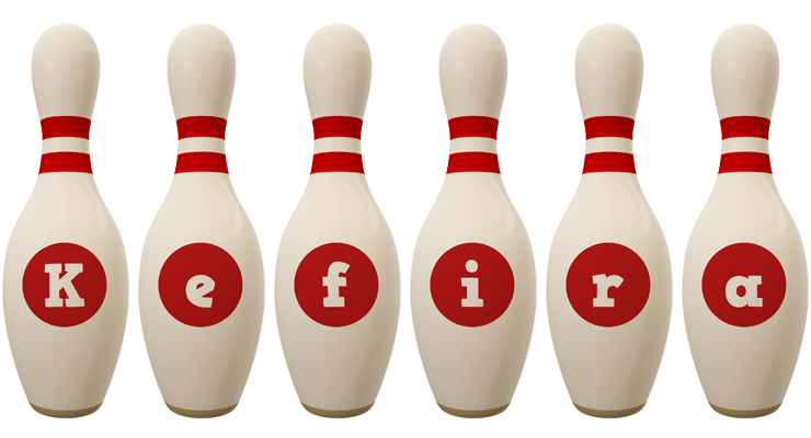 Kefira bowling-pin logo