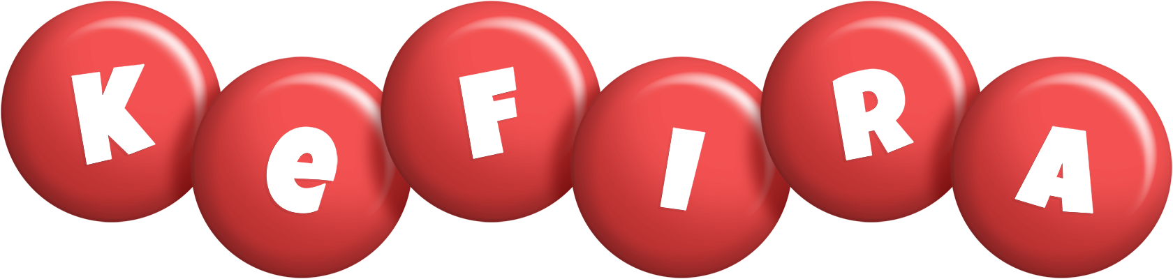 Kefira candy-red logo