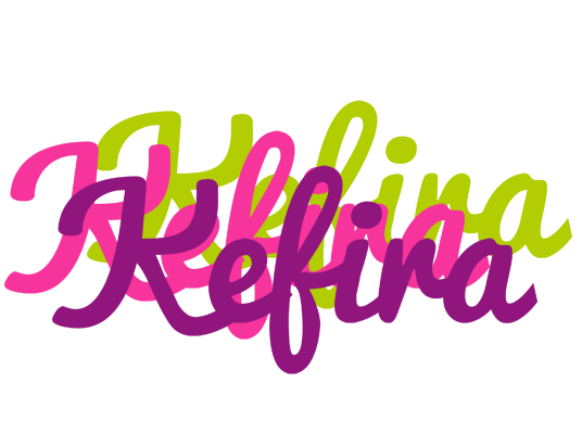 Kefira flowers logo