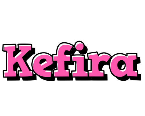 Kefira girlish logo