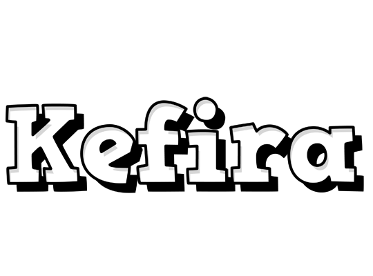 Kefira snowing logo